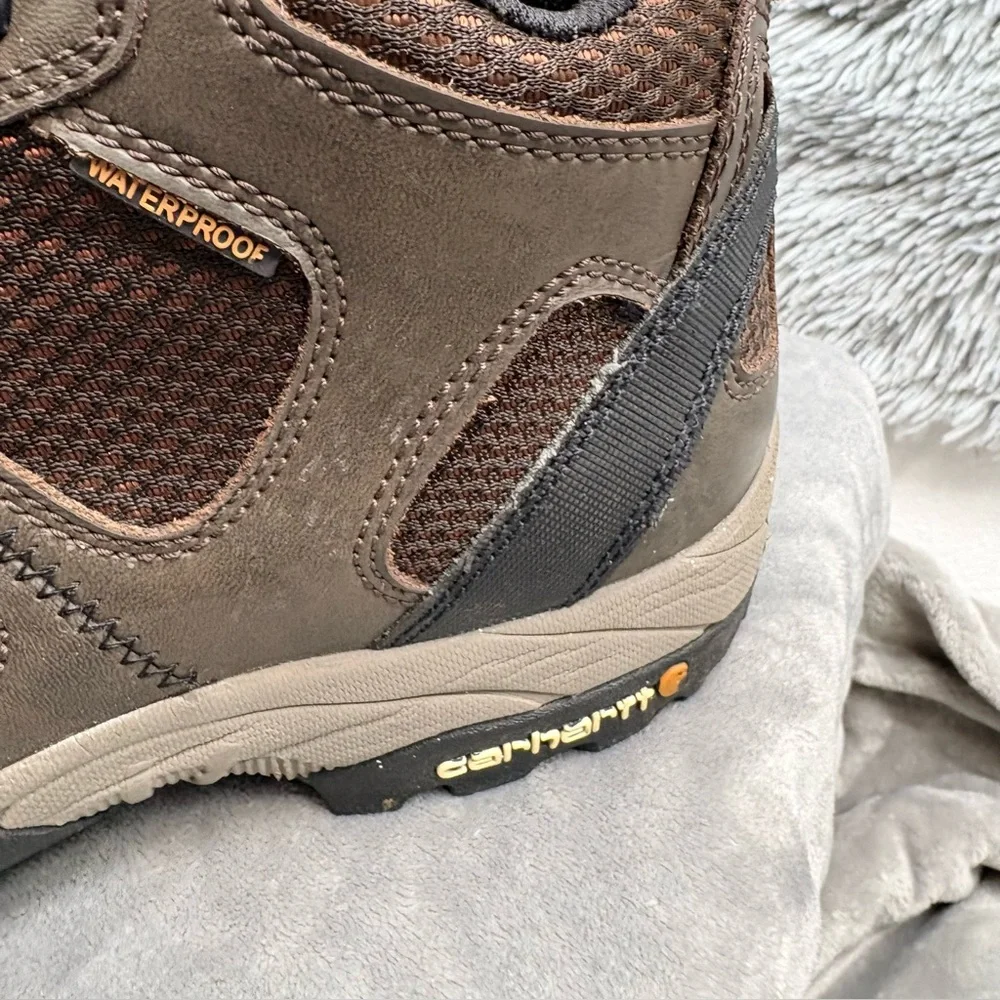 Carhartt Boots Mens 10.5 Lightweight Hiker Composite Toe 4370 Work